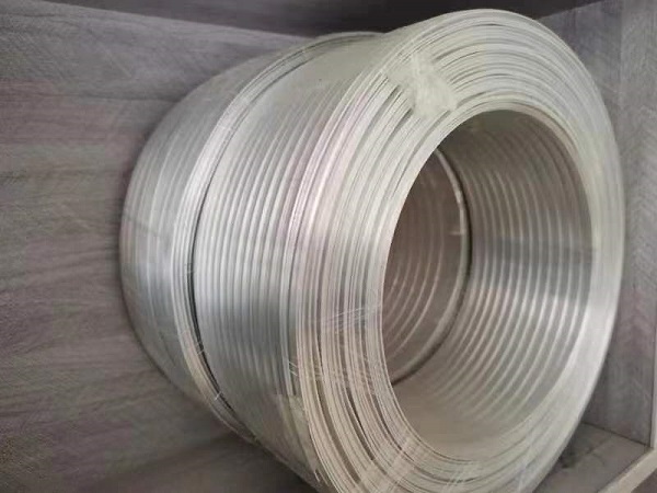 Luftkonditionering Aluminium Rund Tube Coil